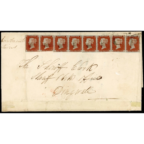 1327 - LOCHCARRON QV PERIOD: A collection of 1841-90 mail mainly addressed to Dingwall inc. 1841 EL franked... 