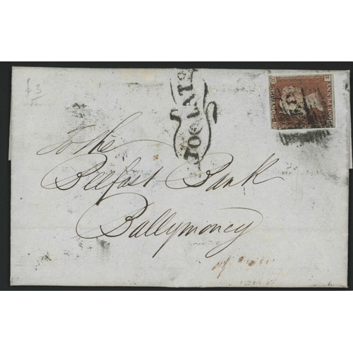 1348 - SCOTS  POSTAL HISTORY MIX - INC. DOTTED CIRCLES, 