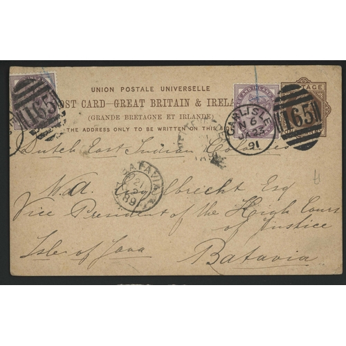 1351 - SCOTS LATER QV MAIL (+A FEW 20th C.) INC. P. DUES (1893/1928 LATE USE EDINR. ADDL. 