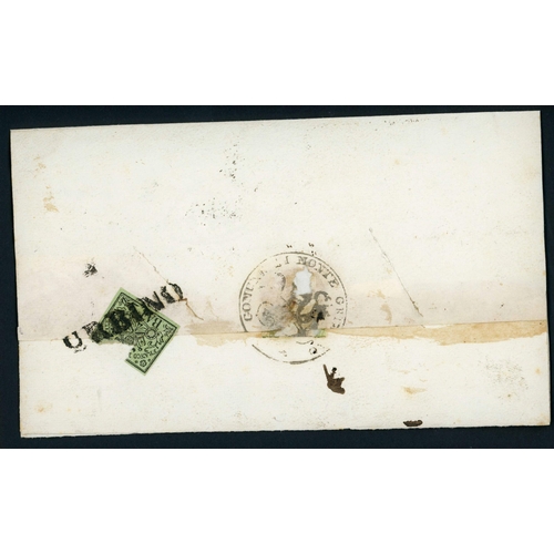 177 - ITALY - UDINE & URBINO DISINFECTION: Jan. 1832 EL to Bologna with 