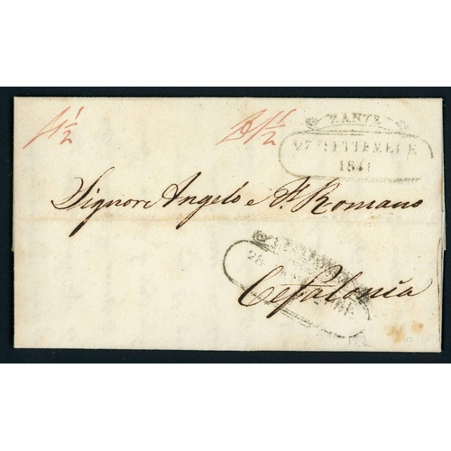 179 - PRESTAMP MIX - MALTA & IONIAN ISLANDS INC. MAPS & DISINFECTED, ETC.: 1752-1850s E/ELs inc. ex Batavi... 