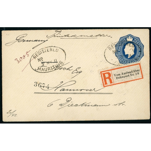 192 - BAHNPOST 19 (11) OR 21 (6) LABELS - ALBANIA, AFGHANISTAN, EGYPT, BRAZIL, GILBERT & ELLICE ISLANDS, M... 