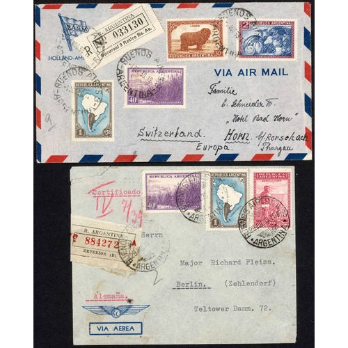 237 - MAINLY 1939 SET OF WORLDWIDE COVERS: 1939-43 (but mostly 1939) covers from a variety of countries ju... 