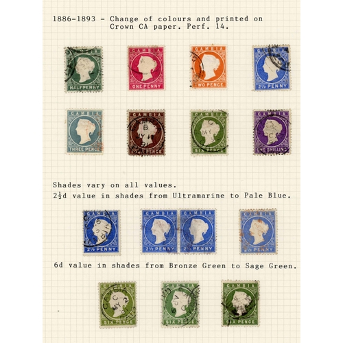 416 - SMALL DISPLAY COLLECTION OF QV STAMPS & CANCELS: Presented on display pages & inc. used examples of ... 