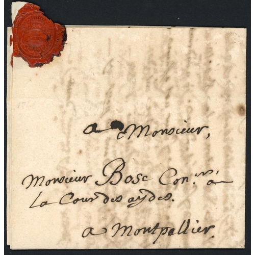 461 - 1742 LETTER FROM  CAPE FRANCAIS TO FRANCE: May 1742 EL headed 