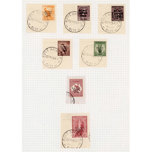 49 - KGVI PERIOD USED COLLECTION in a Devon peg album with selected countries and sets inc. Aden 1937 'Dh... 