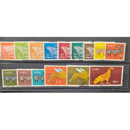 53 - KGVI/EARLY QEII DEFINITIVE SETS: Shoe box holding a qty. of c.97 stock cards with individual mint or... 