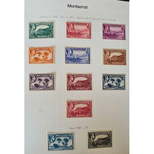 56 - ** KGVI MINT COLLECTION INCLUDING SHADES & VARIETIES: Large carton containing five albums, four of w... 