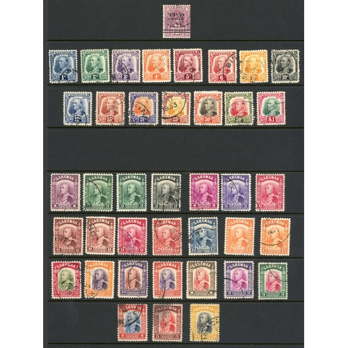 672 - 1923-50 USED COLLECTION inc. 1923 2c on 12c (SG73), 1932 set, 1934-41 set (ex 2c black & 15c blue), ... 