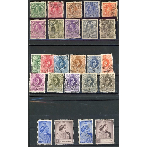 687 - 1933-49 MINT & USED COLLECTION on stock cards with 1933 set used, 1935 Silver Jubilee both mint & us... 