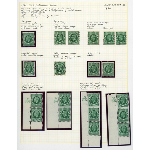 776 - KGV MINT & USED COLLECTION INC. MANY INTERNAL AIR LETTERS & EMPIRE FIRST FLIGHTS: Two binders with a... 