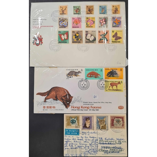 81 - ANIMALS, PLANTS, INSECTS, FISH, FUNGI, ETC., EX DEALER'S STOCK: 1960-1990s selection of covers, PPCs... 