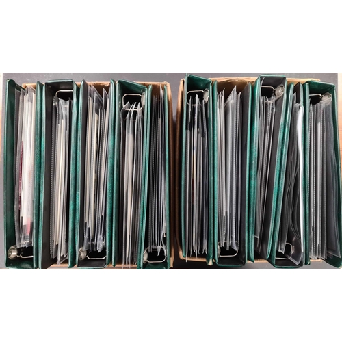 813 - COIN COVER COLLECTION: 1969-2019 range of coin & medallion covers in 10 binders. Mostly GB Royal Mai... 