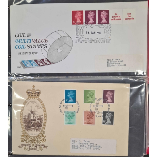 1 - BALANCE OF A COLLECTION IN FIVE CARTONS: Main interest in early GB FDCs plus various Commonwealth co... 