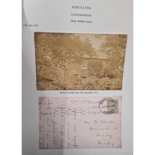 1264 - KING'S LYNN - 1799-2001 VILLAGES A-C: Anmer-Crimplesham; RAF Bircham Newton 1941 incoming letter, 19... 