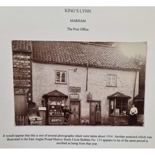 1267 - KING'S LYNN - VILLAGES I-R: 1776-1974 collection for villages Ingoldisthorpe - Ringstead in 8 red ri... 