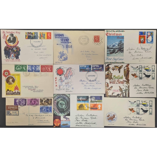 808 - 1965-2010 ACCUMULATION OF FDCs & SPECIAL CANCELLATIONS; two cartons containing a large quantity of a... 