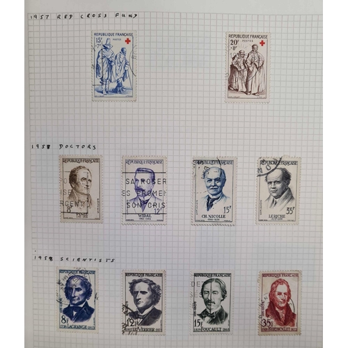 398 - DEFINITIVES: Extensive studies of mint & used stamps c1900-2000 in 6 albums inc. dated corners, some... 