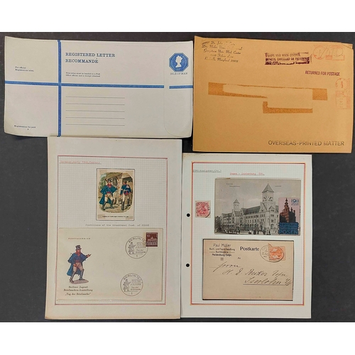 25 - ACCUMULATION OF MAINLY MODERN POSTAL HISTORY: 3 cartons containing a large qty of covers inc. German... 