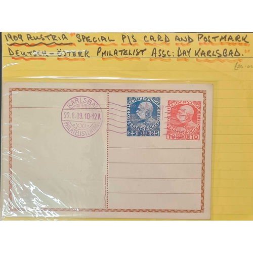 318 - MISCELLANY OF STAMPS & POSTAL HISTORY: A carton containing a well-researched & written-up cover coll... 