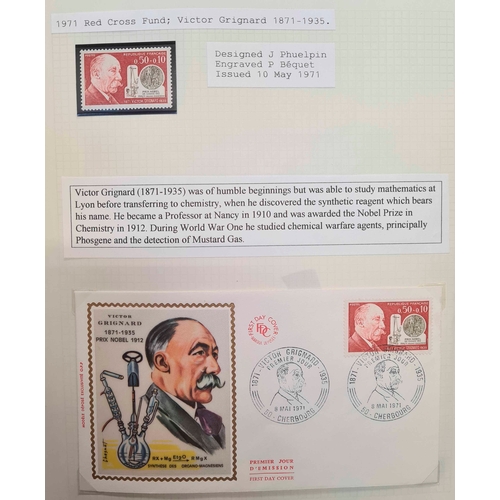 404 - 1949-75 COMMEMORATIVE ISSUES mainly mint, written up in 8 albums with accompanying covers & cards, e... 