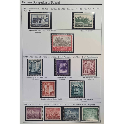 66 - MISCELLANY: A carton containing European stamps in 4 binders inc. good, untidy collection of post-WW... 