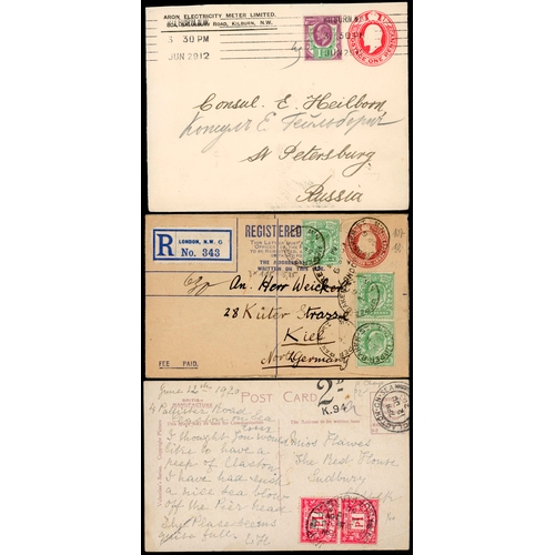 1225 - TWENTIETH CENTURY CHIEFLY COMMERCIAL MAIL to about 1960 with emphasis on KEVII to KGVI inc. WWI & WW... 