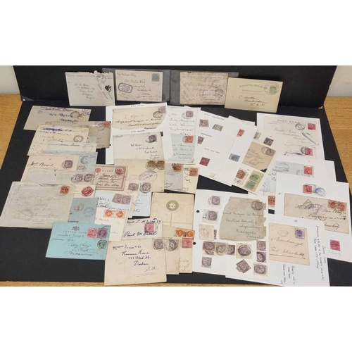 121 - BOER WAR MAIL - POW, CENSORS, A.P.Os, ETC.: 1900-1902 group (plus a 1910 cover) of Boer War items go... 