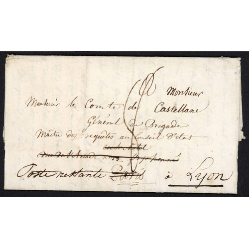 145 - FRENCH OFFICER'S LETTER FROM 