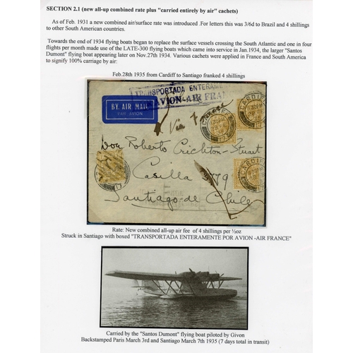 161 - 1934 & 1935 COVERS CARRIED BY 