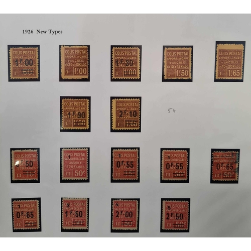 RAILWAY PARCEL POST STAMPS: Collection 1892-1960 housed in SG album ...