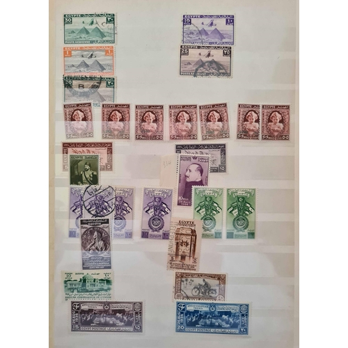 9 - WORLD MISCELLANY; Two cartons containing fourteen albums/stockbooks plus album leaves & loose stamps... 