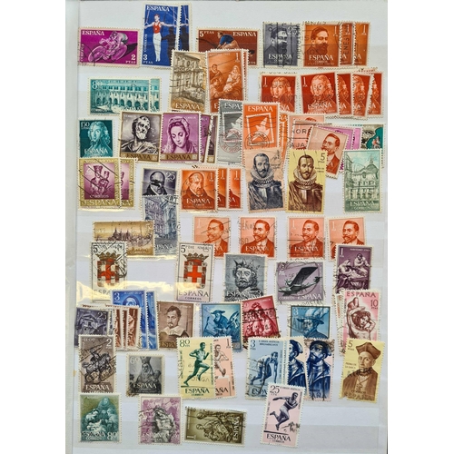 38 - SPAIN, ITALY, AUSTRIA & EASTERN EUROPE, ETC.: Carton holding six albums/stock books with general, ea... 