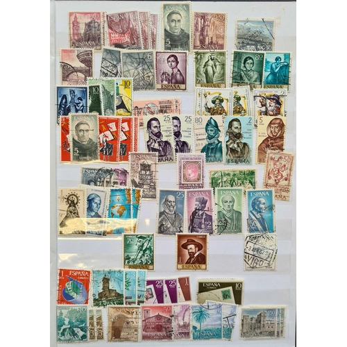 38 - SPAIN, ITALY, AUSTRIA & EASTERN EUROPE, ETC.: Carton holding six albums/stock books with general, ea... 