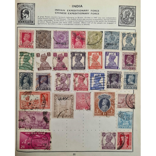 26 - MAINLY MODERN WORLDWIDE MISCELLANY: Two cartons containing seven albums/stockbooks and a quantity of... 