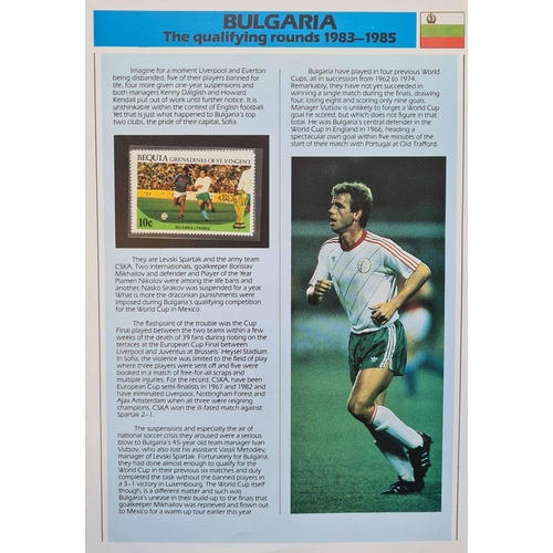 43 - FOOTBALL WORLD CUP 1968: A carton containing 