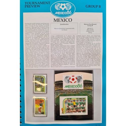 43 - FOOTBALL WORLD CUP 1968: A carton containing 