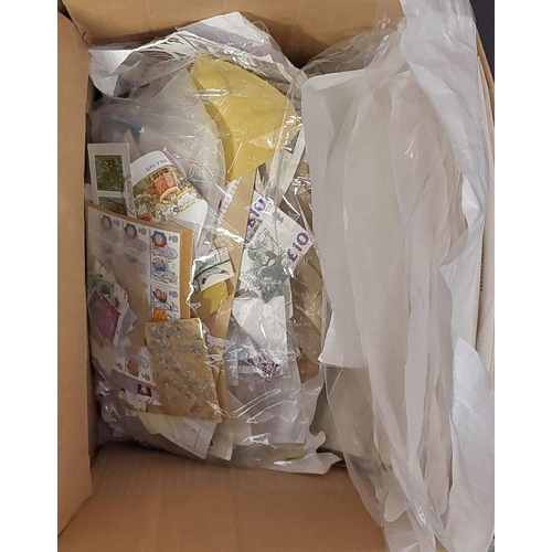 24 - GB & COMMONWEALTH ACCUMULATION: A carton of mainly covers, some written-up, inc. 1793 Guernsey to Ed... 