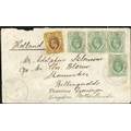 1914 COVER TO HOLLAND: 22 Nov. 1914 cover rated 5d from Patani (in