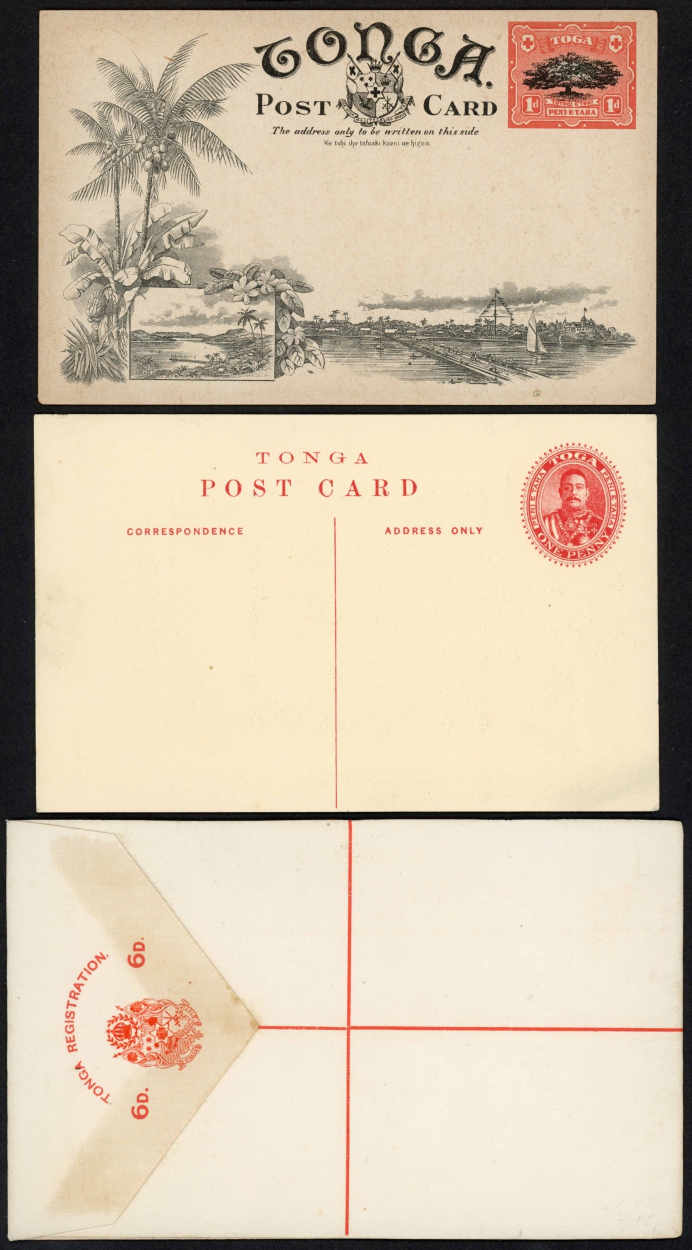 1891-1911 MINT POSTAL STATIONERY: A small set of Regd. Letter envs. (2 ...