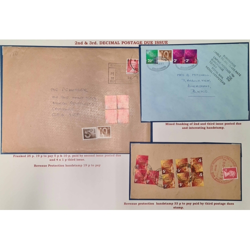 SECOND- & THIRD-TYPE DECIMAL POSTAGE DUE LABELS ON INLAND COMMERCIAL ...