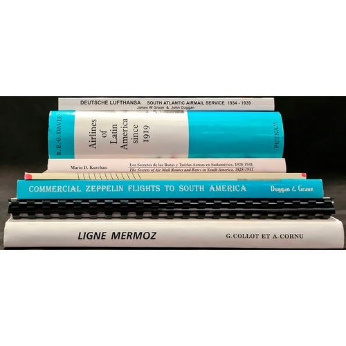 171 - SOUTH AMERICA: A selection inc. Ligne Mermoz by Collet & Cornu; LATI by Cusworth; BSAA by Beith; Deu... 
