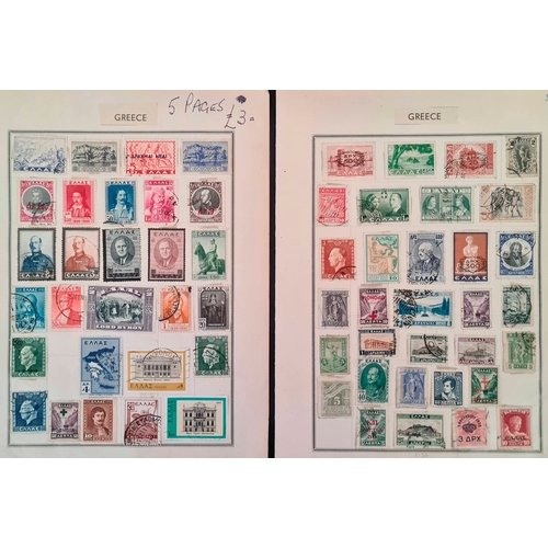 23 - FOREIGN & COMMONWEALTH MISCELLANY IN MOSTLY SINGLE COUNTRY ACCUMULATIONS: Carton holding stock sheet... 