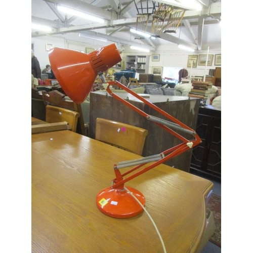 82 - A vintage Herbert Terry anglepoise lamp