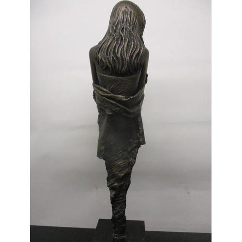 124 - Sherree Valentine Daines - 'Elegance', a cast and patinated bronze sculpture of a woman, limited edi... 