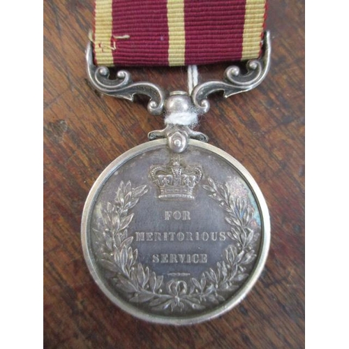 248 - A George V Army Meritorious service medal inscribed S4-061144 SJT HW Elsden ASC