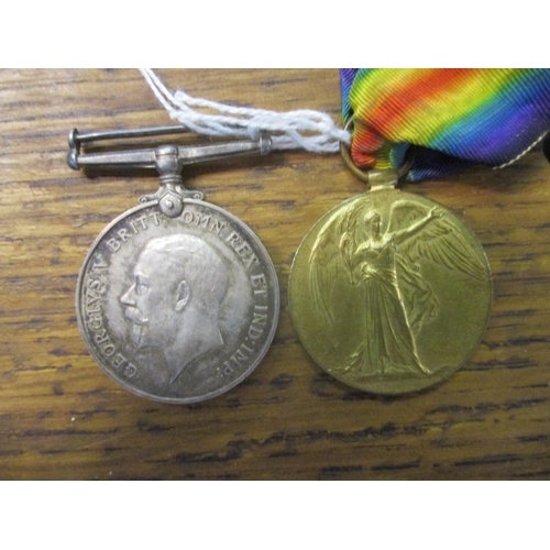 304 - Two WWI medals, a Victory and a British War, both inscribed 1251481 GNR HL Robinson CFA