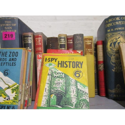 219 - Mixed books to include a 1926 illustrated, 'The Sea-Shire Fairies' by Marion St John Webb and a 1913... 