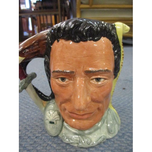 297 - A Royal Doulton double sided character jug, 7