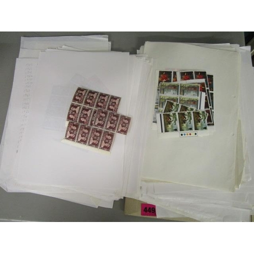 449 - A collection of derivative mint stamps